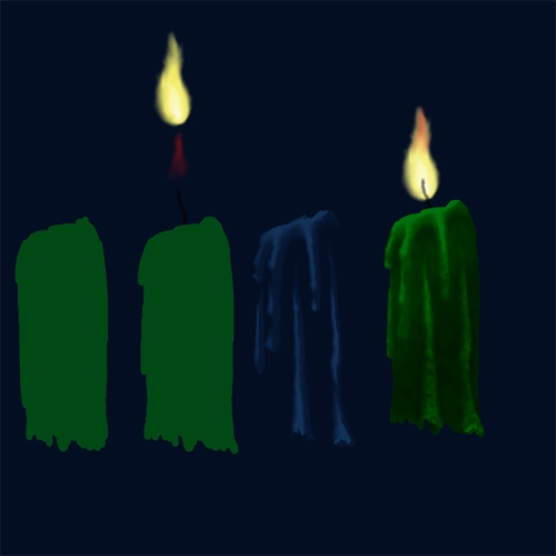 Creation of Bell, Book and Candle: Step 4